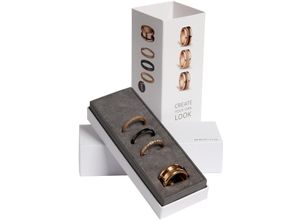 4894041740270 - BERING Damen Ring-Set Edelstahl Keramik roségold