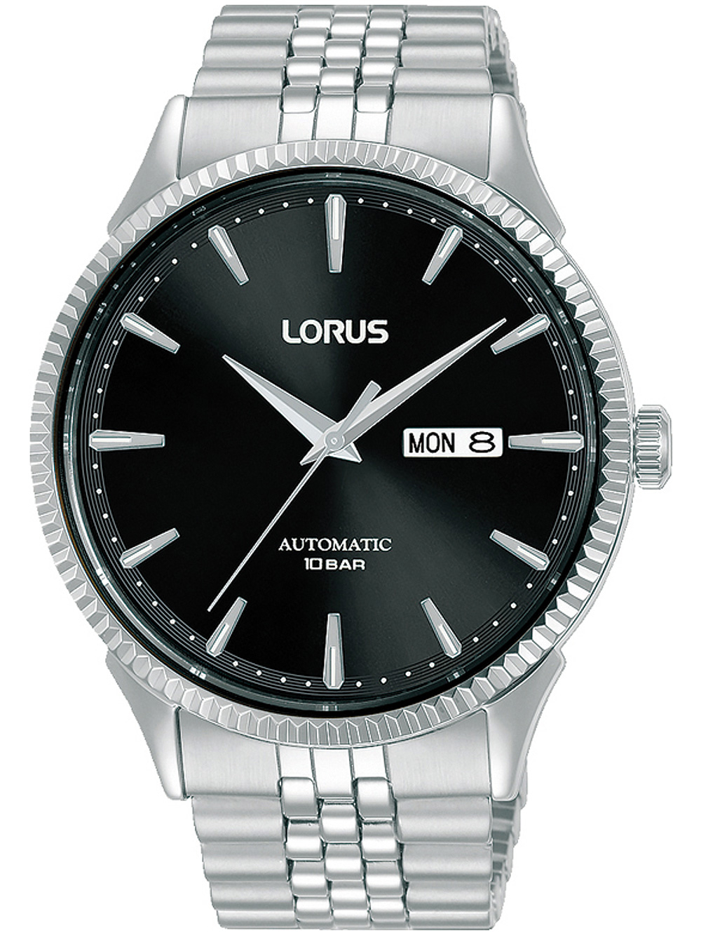 4894138351129 - Automatikuhr LORUS RL471AX9 Armbanduhren silberfarben Herren Automatikuhren Armbanduhr Herrenuhr Datum Edelstahlarmband bis 10 bar wasserdicht