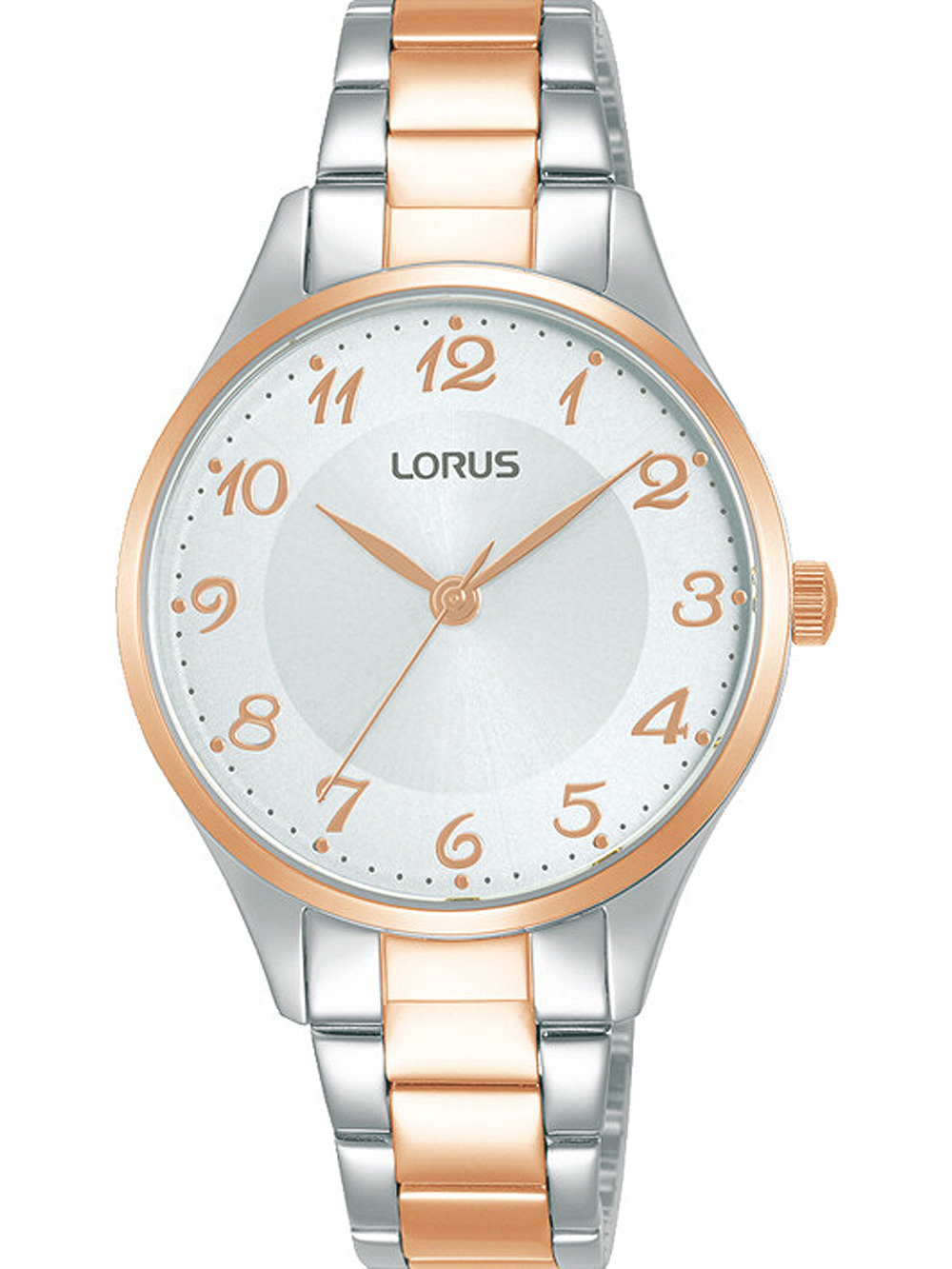 4894138357428 - Quarzuhr LORUS RG272VX9 Armbanduhren rosegold (silberfarben roségoldfarben) Damen Quarzuhren Armbanduhr Damenuhr Edelstahlarmband