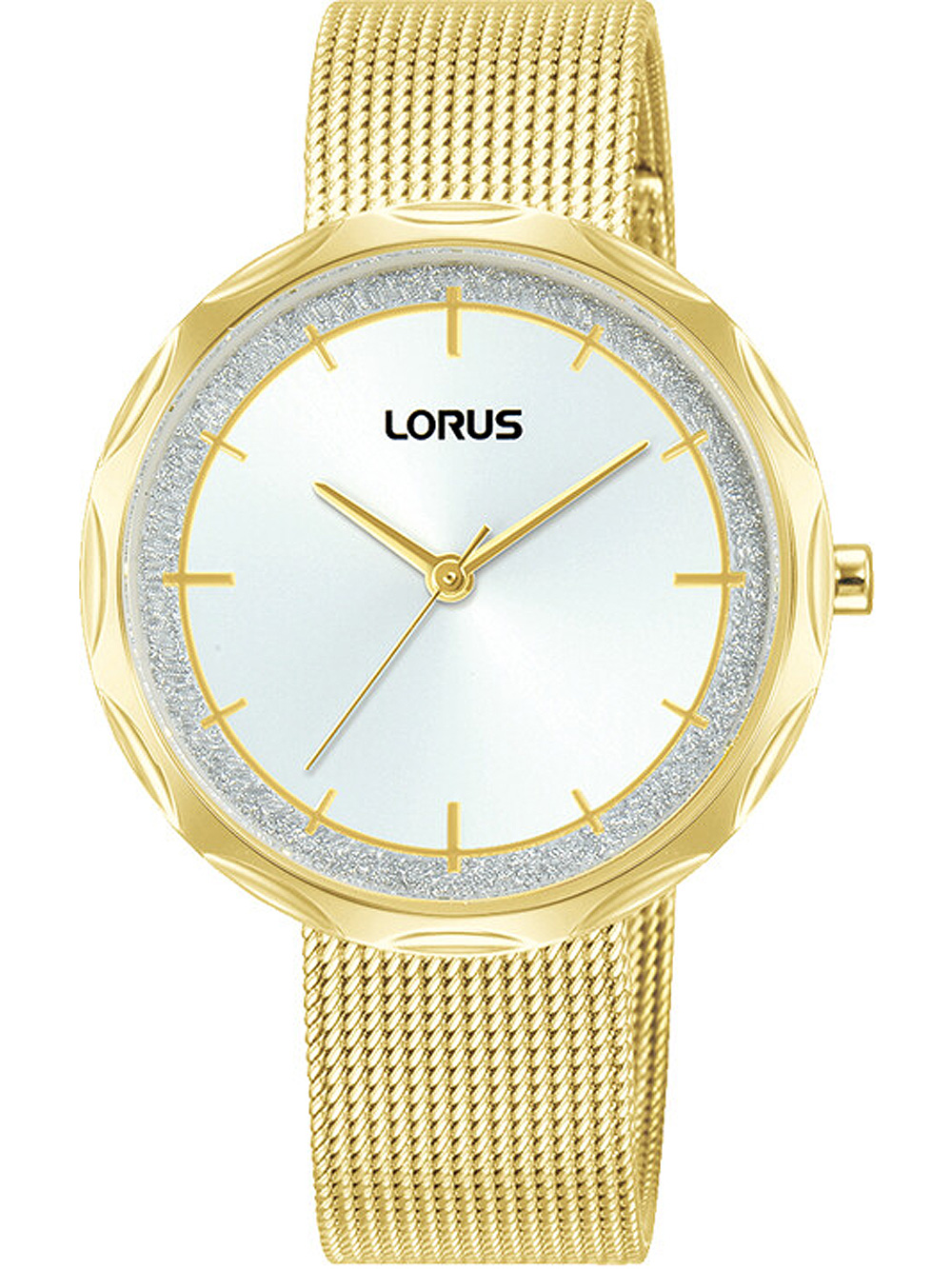 4894138359156 - Quarzuhr LORUS RG240WX9 Armbanduhren goldfarben Damen Quarzuhren Armbanduhr Damenuhr Edelstahlarmband