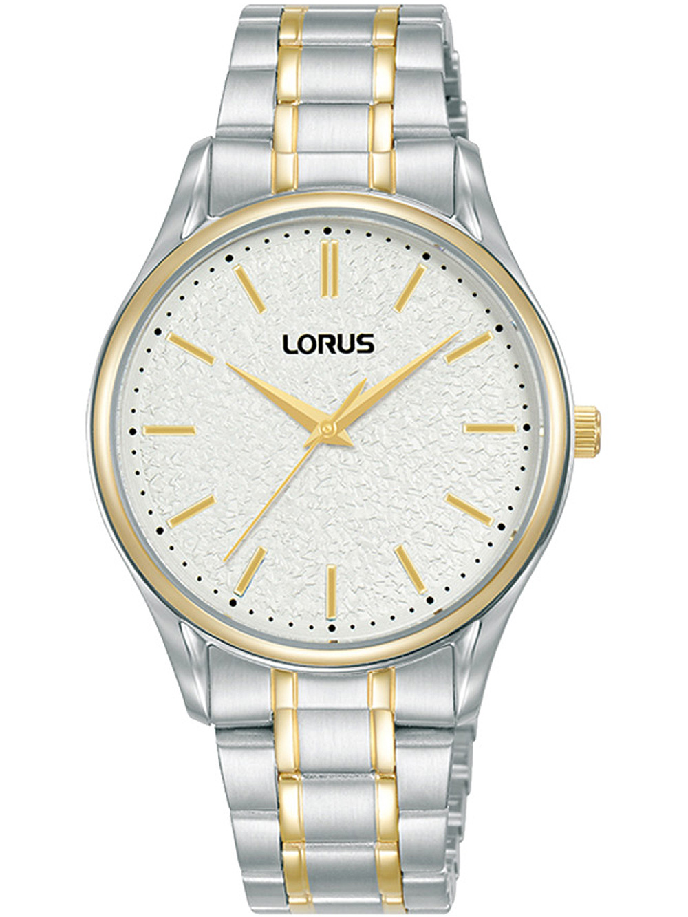 4894138359309 - Quarzuhr LORUS RG218WX9 Armbanduhren goldfarben (silbergoldfarben) Damen Quarzuhren Armbanduhr Damenuhr Edelstahlarmband