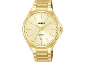 4894138360220 - Quarzuhr LORUS Armbanduhren goldfarben (goldfarben gelbgoldfarben) Damen Quarzuhren Armbanduhr Damenuhr Herrenuhr Datum Saphirglas