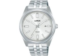 4894138360473 - Quarzuhr LORUS Armbanduhren silberfarben (silberfarben silberfarben) Damen Quarzuhren Armbanduhr Herrenuhr Damenuhr Datum Edelstahlarmband