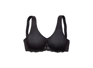 4894412019714 - Große Größen Entlastungs-BH mit Jacquardspitze schwarz Gr90B