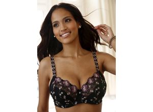 4894527008405 - Große Größen Bügel-BH schwarz-taupe Gr90C