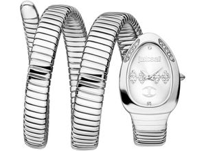 4894626214899 - Quarzuhr JUST CAVALLI TIME Vezzoso JC1L230M0015 Armbanduhren silberfarben Damen