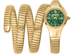 4894626233203 - Quarzuhr JUST CAVALLI TIME Ravenna JC1L271M0035 Armbanduhren goldfarben Damen Quarzuhren