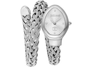 4894626233302 - Quarzuhr JUST CAVALLI TIME Novara JC1L264M0015 Armbanduhren silberfarben Damen Quarzuhren