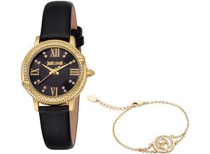 4894626233517 - Quarzuhr JUST CAVALLI TIME Fidenza JC1L276L0025 Armbanduhren goldfarben (schwarz) Damen