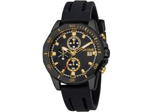 4894626266034 - Chronograph ROBERTO CAVALLI Uomo Sport III Armbanduhren schwarz (schwarz schwarz) Herren Quarzuhr Armbanduhr Herrenuhr Silikonarmband analog Tag