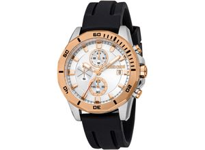 4894626266041 - Chronograph ROBERTO CAVALLI Uomo Sport III Armbanduhren schwarz (schwarz silberfarben) Herren Quarzuhr Armbanduhr Herrenuhr Silikonarmband analog Tag