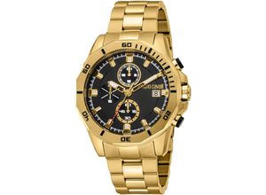 4894626266072 - Chronograph ROBERTO CAVALLI Uomo Sport III Armbanduhren goldfarben (goldfarben schwarz) Herren Quarzuhr Armbanduhr Herrenuhr Edelstahlarmband analog Tag