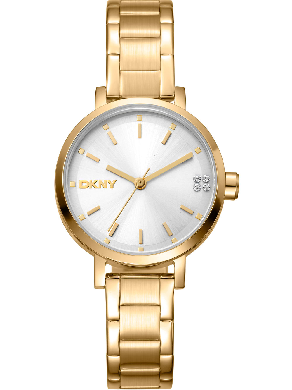 4894626299759 - DK1L038M0055 Damenuhr Soho Glitz Gold 30mm 5ATM