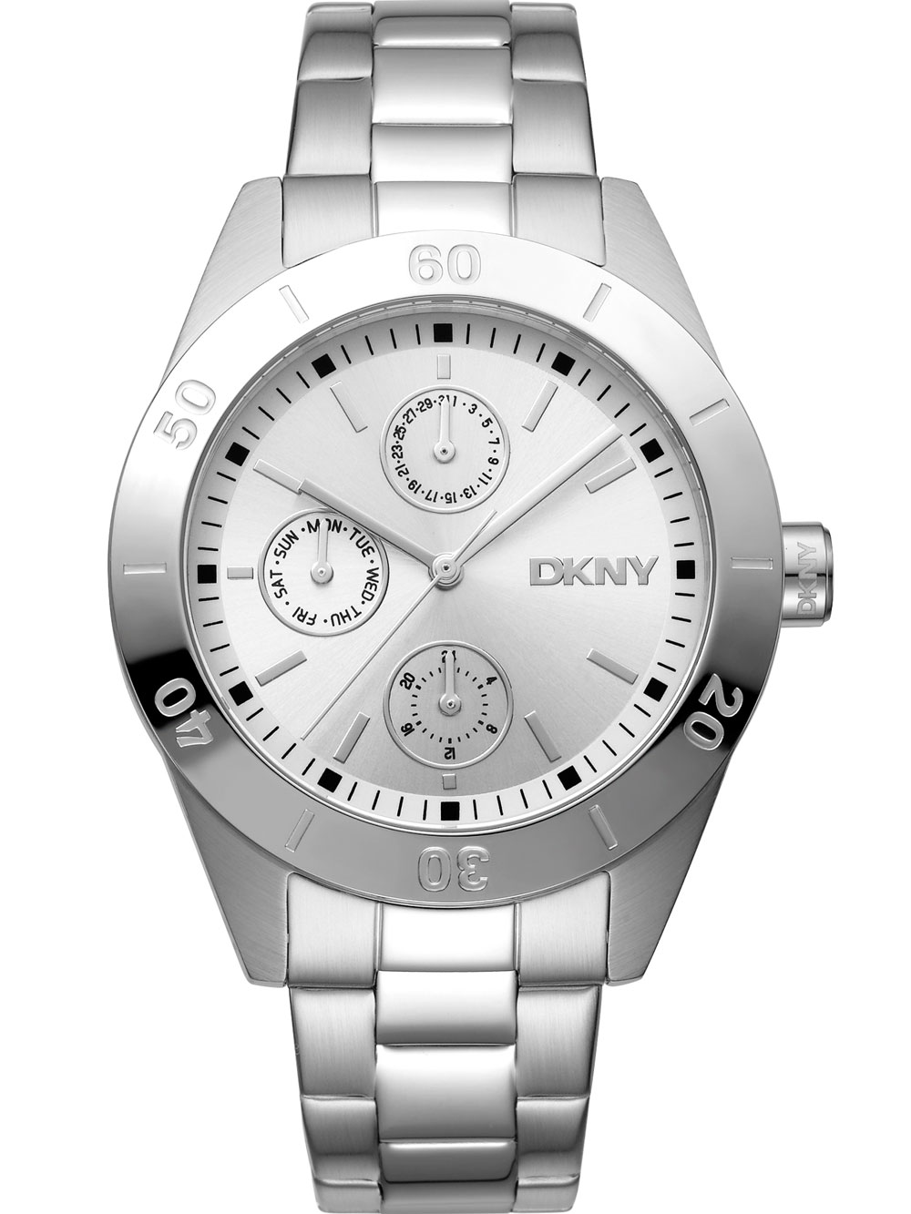 4894626300387 - DK1L079M0015 Damenuhr Nolita Sport Silver 38mm 5ATM