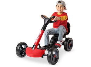 4894662154142 - Flex Kart xl Pedal Ride-On für Kinder ab 4 Jahren Belastbar bis 50 kg - Rollplay