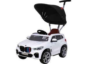 4894662421336 - ROLLPLAY Push Car mit ausziehbarer Fußstütze ab 1 Jahr BMW X5M weiß