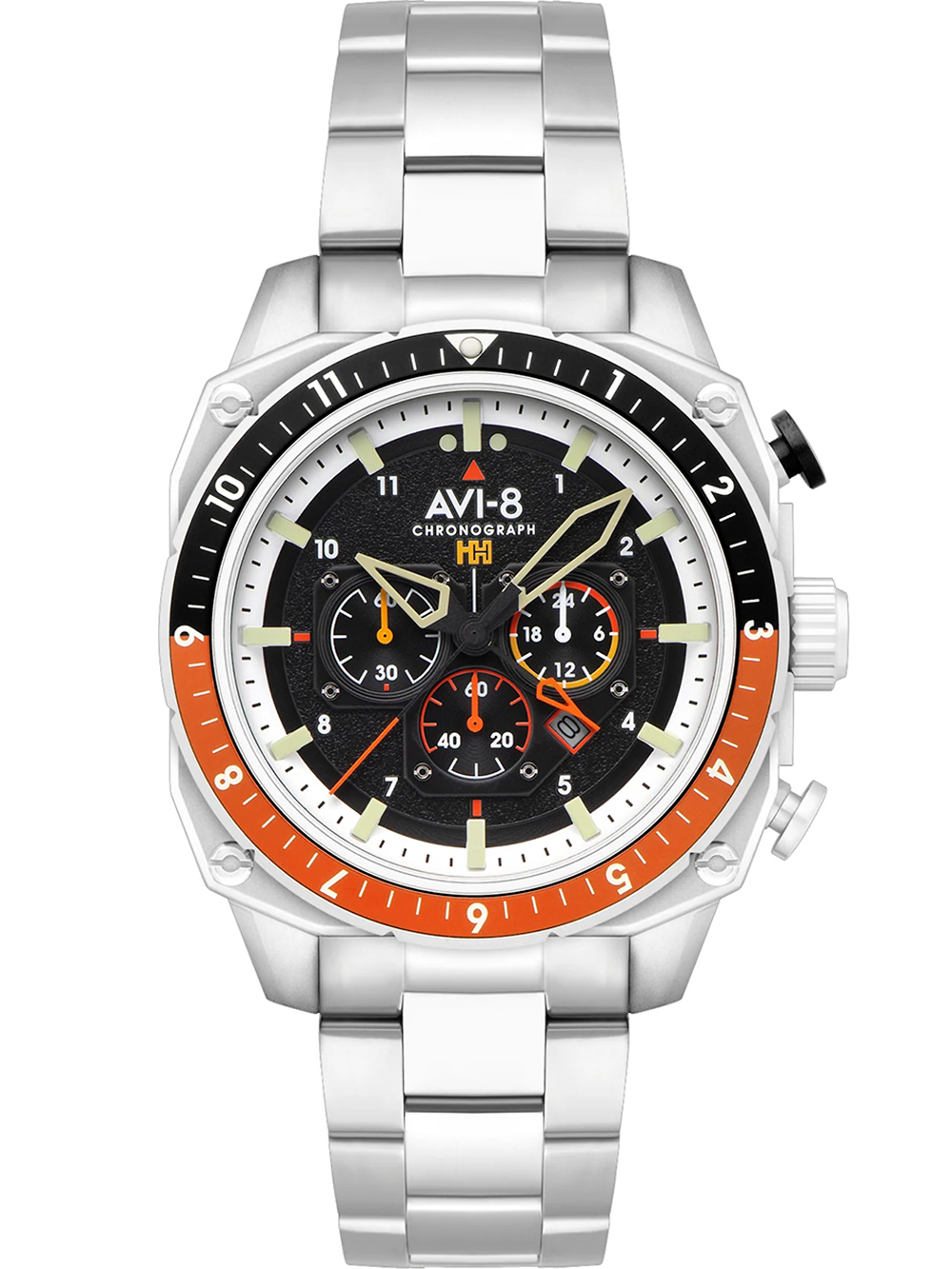 4894664201820 - AV-4100-11 Herrenuhr Hawker Hunter Dual Time Chronograph 43mm 5ATM