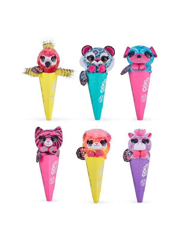 4894680016255 - Coco Surprise Ice Cream Cone with Cuddle Neon assorted