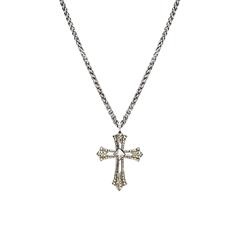 4894816016586 - Kette Kudos für Herren mit Kreuz aus Edelstahl