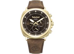 4894816137427 - Multifunktionsuhr TIMBERLAND WILLISTON-SMALL Armbanduhren braun (dunkelbraun) Herren Armbanduhr Quarzuhr Herrenuhr