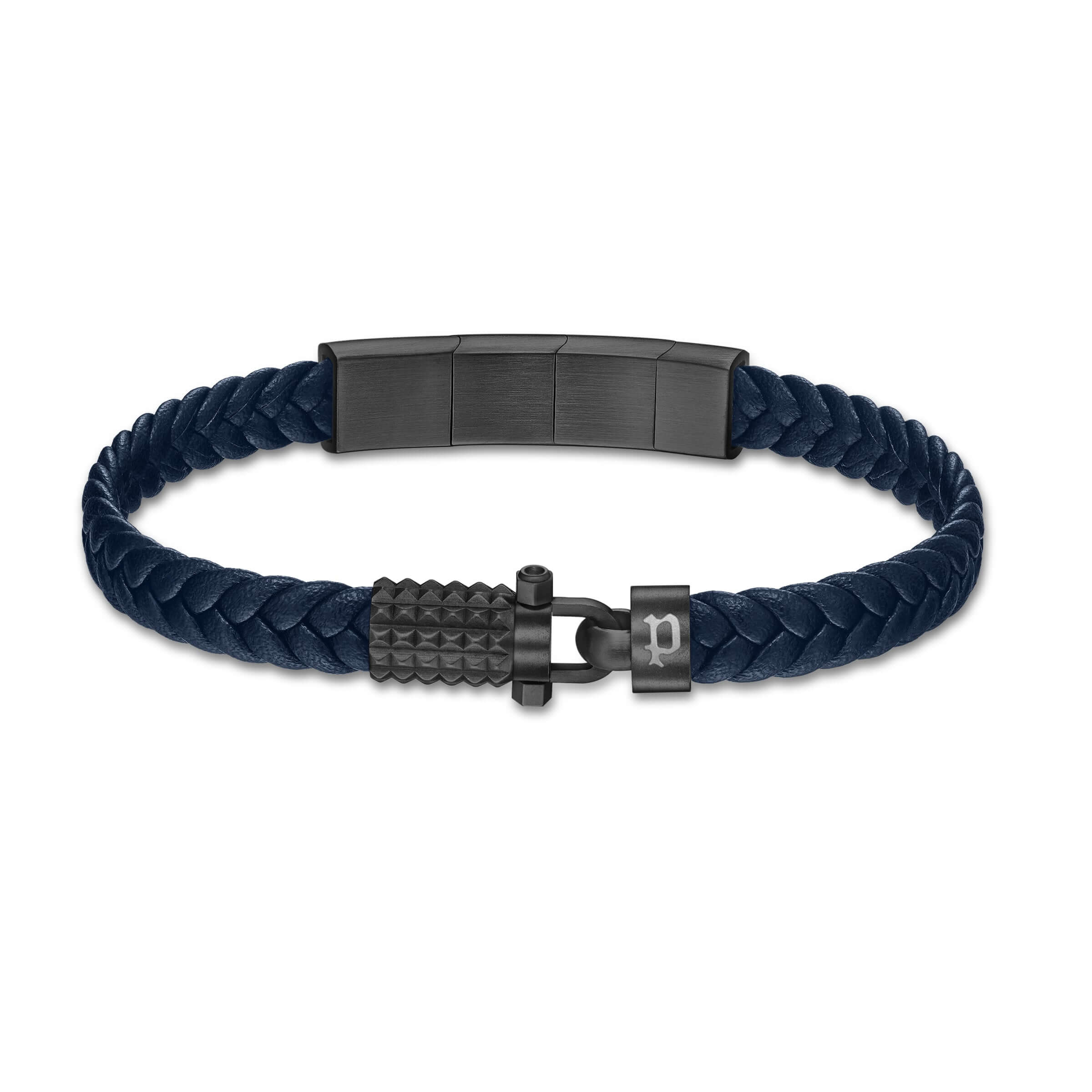 4894816139117 - Herren Armband Leder Blau Herrenarmband Lederarmband Herren Lederarmband Lederkette Lederband Herren Leder