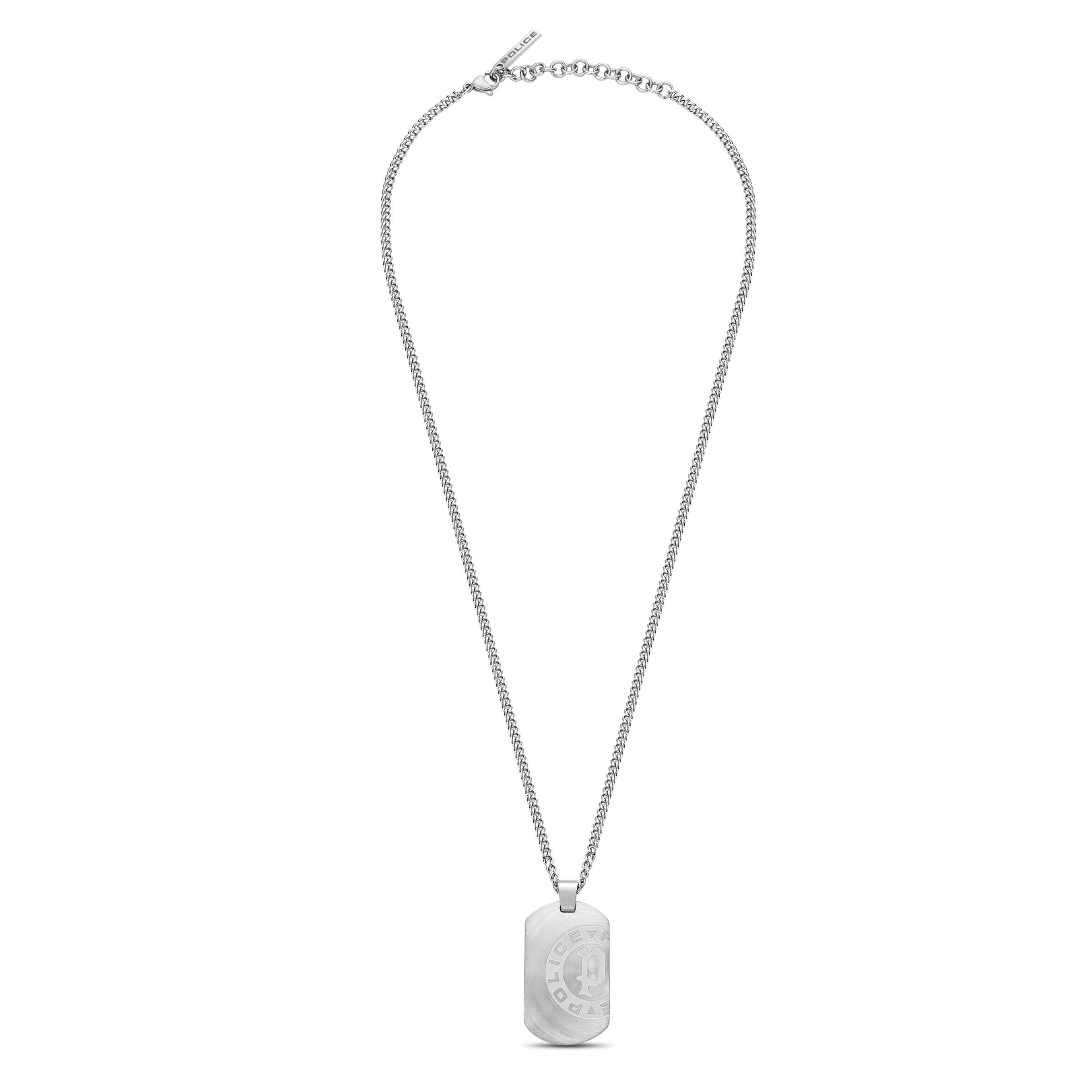 4894816149604 - Herren Kette Halskette Silber Edelstahl Anhänger Herrenkette Halskette Silber Anhänger