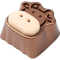 4894979032867 - Cute Cows Aluminum Alloy Artisan Keycap Tastenkappe 4894979032867 - Cute Cows Aluminum Alloy Artisan Keycap Tastenkappe