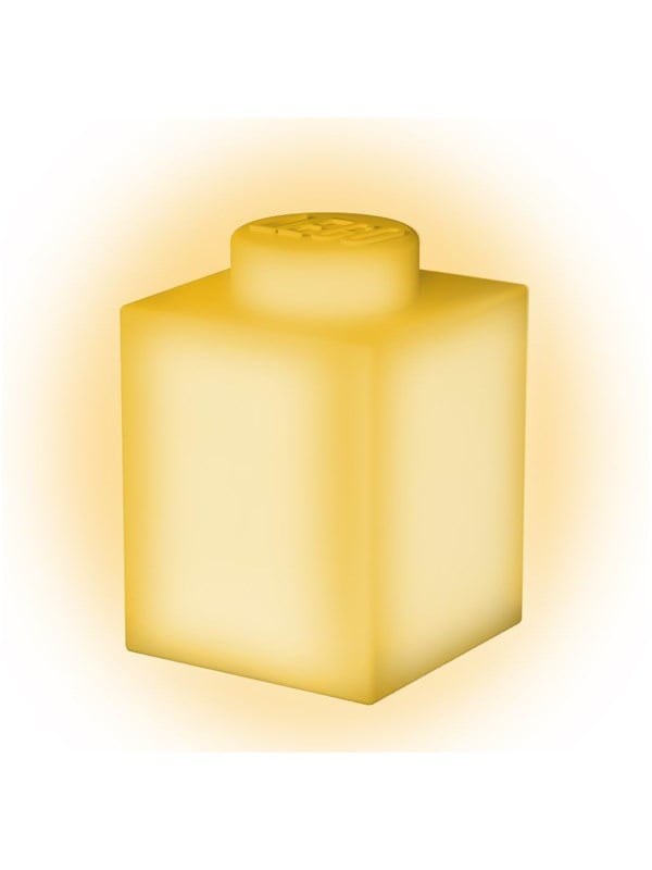 4895028525576 - LEGO Classic Silicone Brick 1000% night light with LEDlite- YELLOW