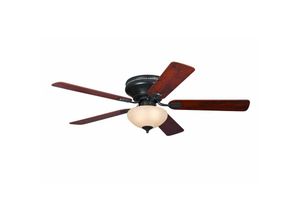 4895105608000 - - Deckenventilator Everett Espresso 132 cm mit Licht