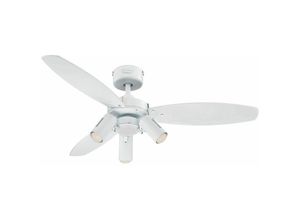 4895105610645 - - Deckenventilator Jet Plus Weiß 105 cm mit Licht