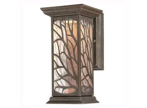 4895105611666 - - Dimmbare led Außen Wandleuchte Willow Bronze