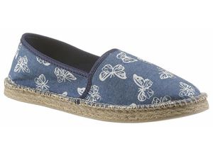 4895109705125 - Große Größen Espadrille jeansblau Gr36