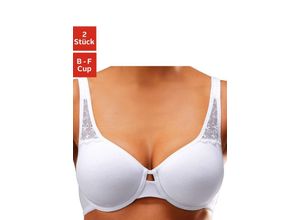 4895138642774 - Große Größen T-Shirt-BH weiß+schwarz Gr85D 4895138642774 - Große Größen T-Shirt-BH weiß+schwarz Gr85D