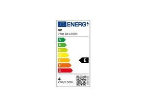 4895149078128 - 745GPCAN078128CE1 a++ led-leuchtmittel glas 4 watts E14 WARMWEIß 14 x 12 x 35 cm - Gp Batteries