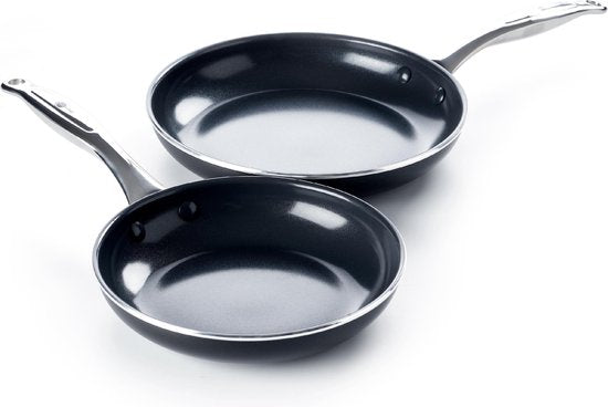 4895156655831 - GreenPan Brussels Keramik-Bratpfannen-Set - 2-teilig - Ø24 cm & Ø28 cm - PFAS-frei