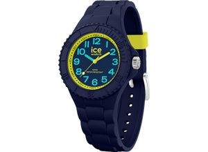 4895173308307 - Quarzuhr ICE-WATCH ICE hero - Extra small 3H Armbanduhren blau (dunkelblau gelb) Kinder Kinderuhren Armbanduhr Kinderuhr Lernuhr Geburtstag Schulanfang Geschenkidee