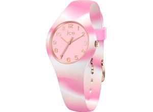 4895173312373 - Quarzuhr ICE-WATCH ICE tie and dye - Pink shades Extra-Small 3H 021011 Armbanduhren rosa (bunt) Kinder Armbanduhr Kinderuhr Lernuhr Mädchen Schulanfang Geschenkidee