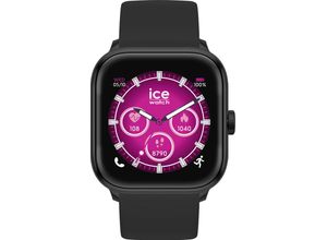 4895173329593 - Smartwatch ICE-WATCH ICE smart 20 - 17 Smartwatches schwarz Armbanduhr Damenuhr Silikonarmband Bluetooth Schrittzähler