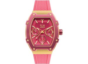 4895173332975 - Multifunktionsuhr ICE-WATCH ICE boliday summer - Alu Small MT Armbanduhren rosa (pink) Damen Quarzuhr Armbanduhr Damenuhr Datum 1224-Stunden-Anzeige