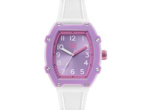 4895173333316 - Quarzuhr ICE-WATCH ICE boliday - Kids Plastic Small 3H Armbanduhren weiß Kinder Armbanduhr Kinderuhr Mädchenuhr Jungenuhr Silikonarmband