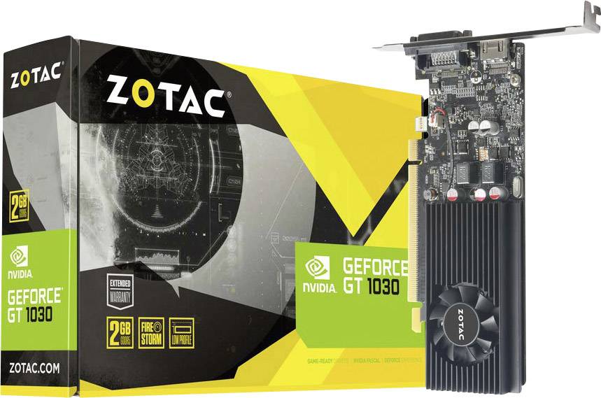 4895173613272 - ZOTAC GeForce GT 1030 Low Profile - 2GB GDDR5 RAM - Grafikkarte 4895173613272 - ZOTAC GeForce GT 1030 Low Profile - 2GB GDDR5 RAM - Grafikkarte