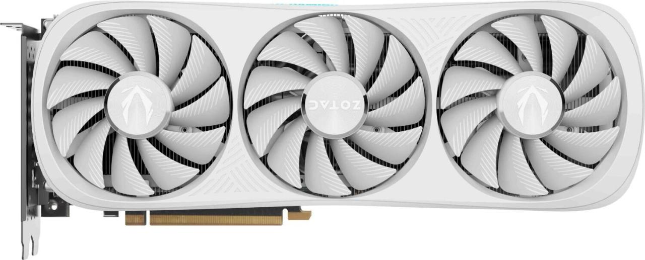 4895173626869 - Gaming GeForce rtx 4070Ti trinity oc White 12GB GDDR6 Grafikkarte dp hdmi (ZT-D40710Q-10P) - Zotac