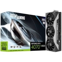 4895173630194 - ZOTAC Grafikkarte GAMING GeForce RTX 4070 Ti SUPER SOLID OC Grafikkarten grau