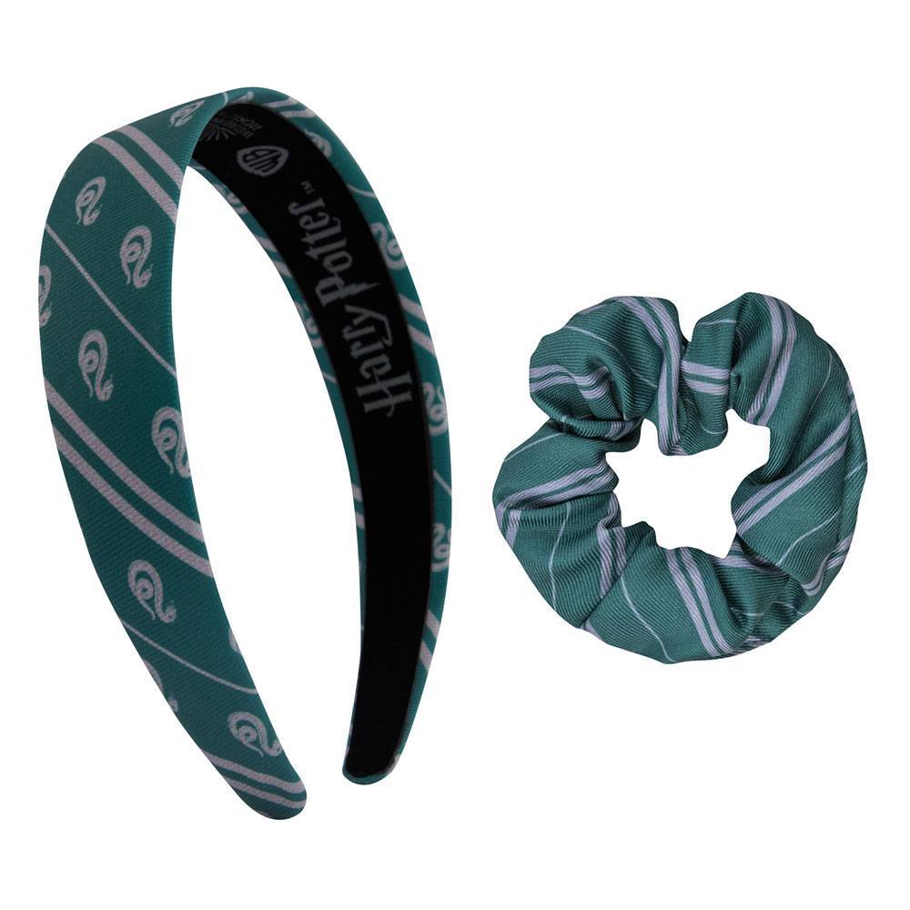 4895205605053 - - Hair Headband scrunchy bow Set of 2 - CLASSIC - Slytherin - 4895205605053 - - Hair Headband scrunchy bow Set of 2 - CLASSIC - Slytherin -