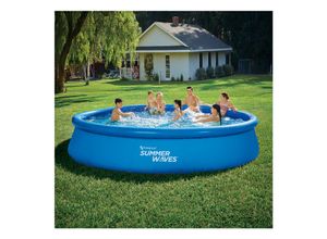 4895215108100 - Summer Waves Fast Set Quick Up Pool 457x84cm Swimming Pool Familien Schwimmbad