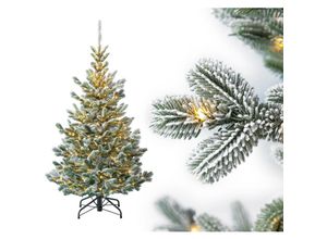 4895215154794 - Künstlicher Weihnachtsbaum Nobilis Kiefer led Grün - grün - Evergreen