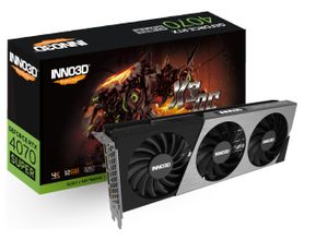 4895223103890 - Inno 3D Grafikkarte Nvidia GeForce RTX 4070 Super X3 OC 12 GB GDDR6X-RAM PCIe x16 HDMI® DisplayPort NVIDIA G-Sync Übertaktet   Overclocked