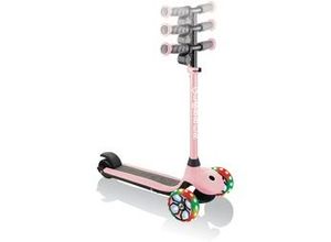 4895224406181 - E-Scooter Kinder One K-Emotion Plus pastellrosa mit Leuchtrollen