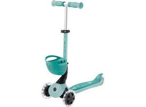 4895224410713 - Scooter Go-Up Baby 360 mint-dunkelmint mit Leuchtrollen Leuchtmodul