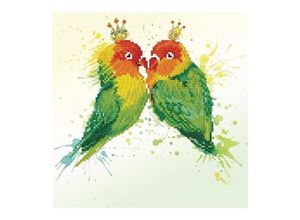 4895225915026 - DIAMOND DOTZ Diamond Painting Love Birds - Diamond Dotz® - ab 8 Jahren